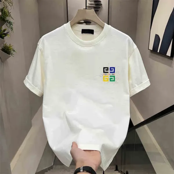 Givenchy 4G Logo Splatter Print White T-Shirt - 12