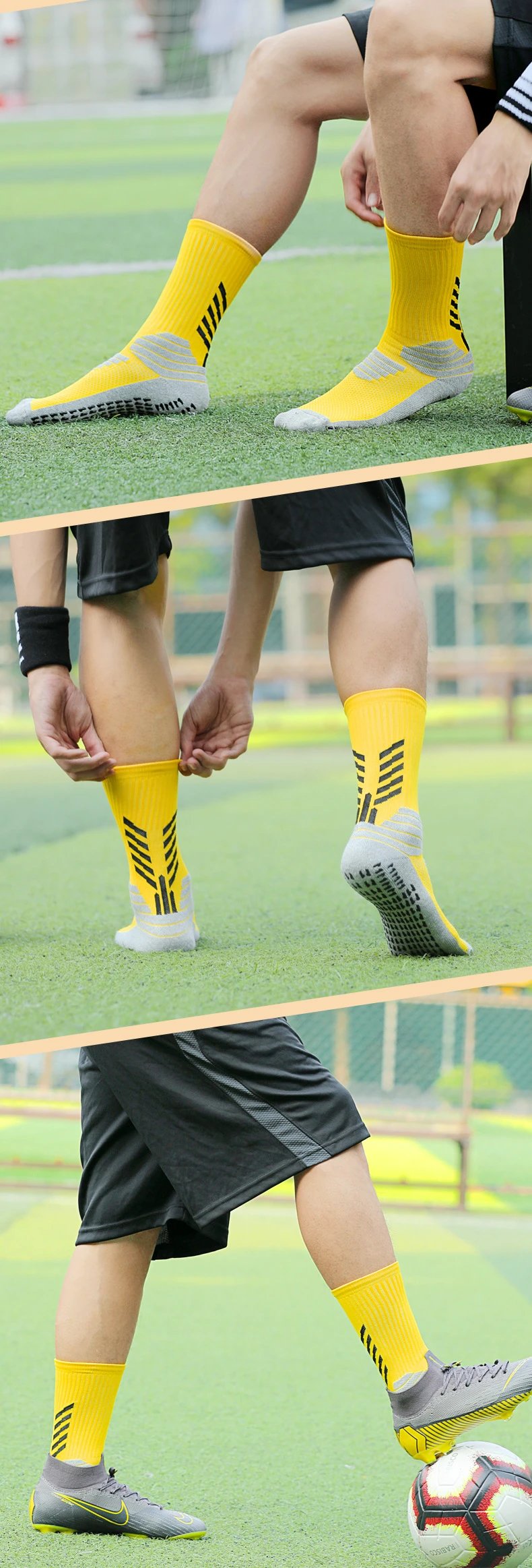 Design Performance Cushion Socks White / Gray - 7