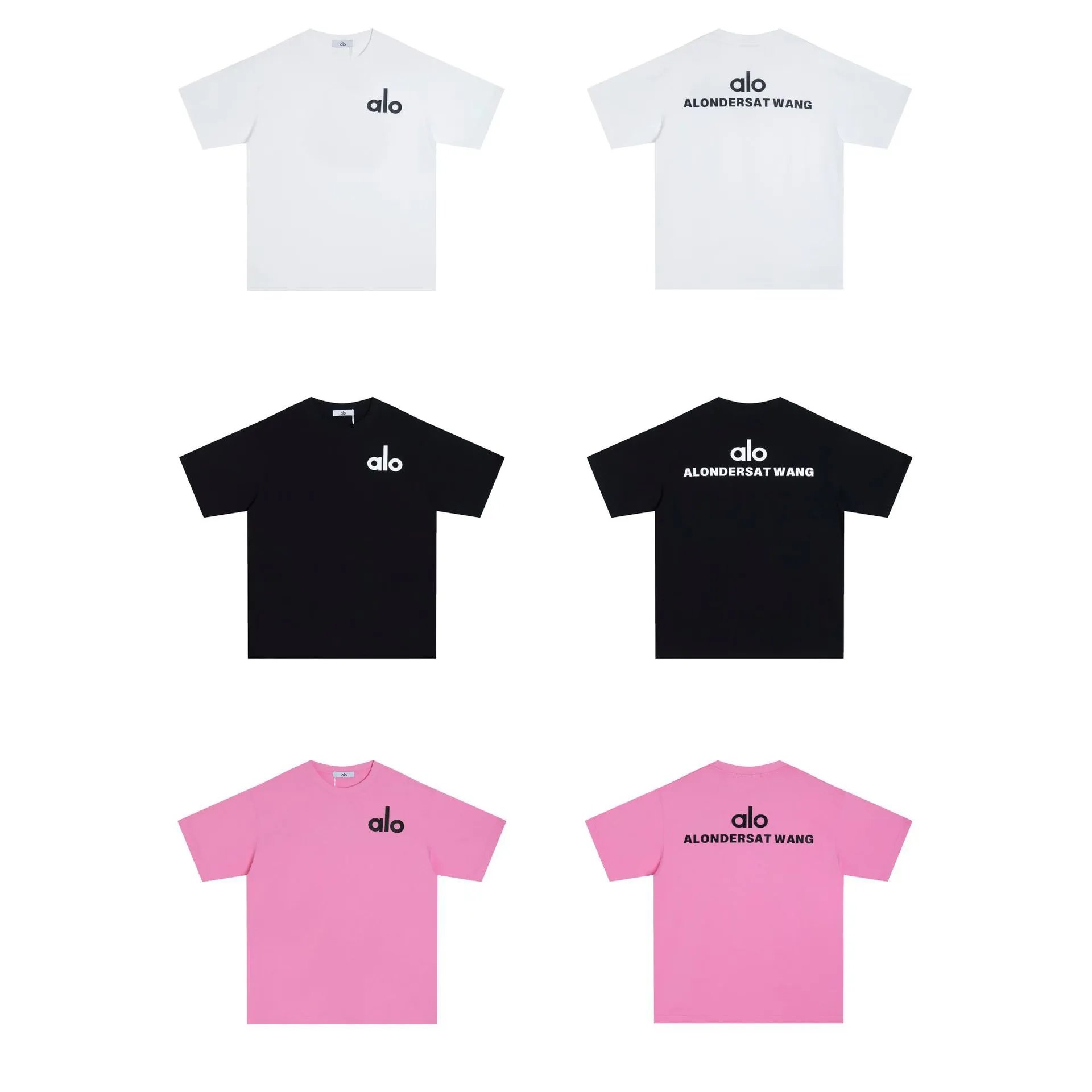 Alo Logo Graphic Black T-Shirt - 12