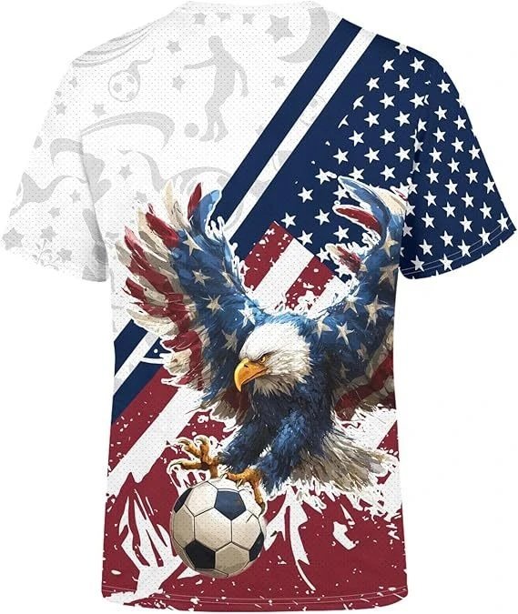 Design Canada National Team Soccer Fan T-Shirt Red White T-Shirts - 6