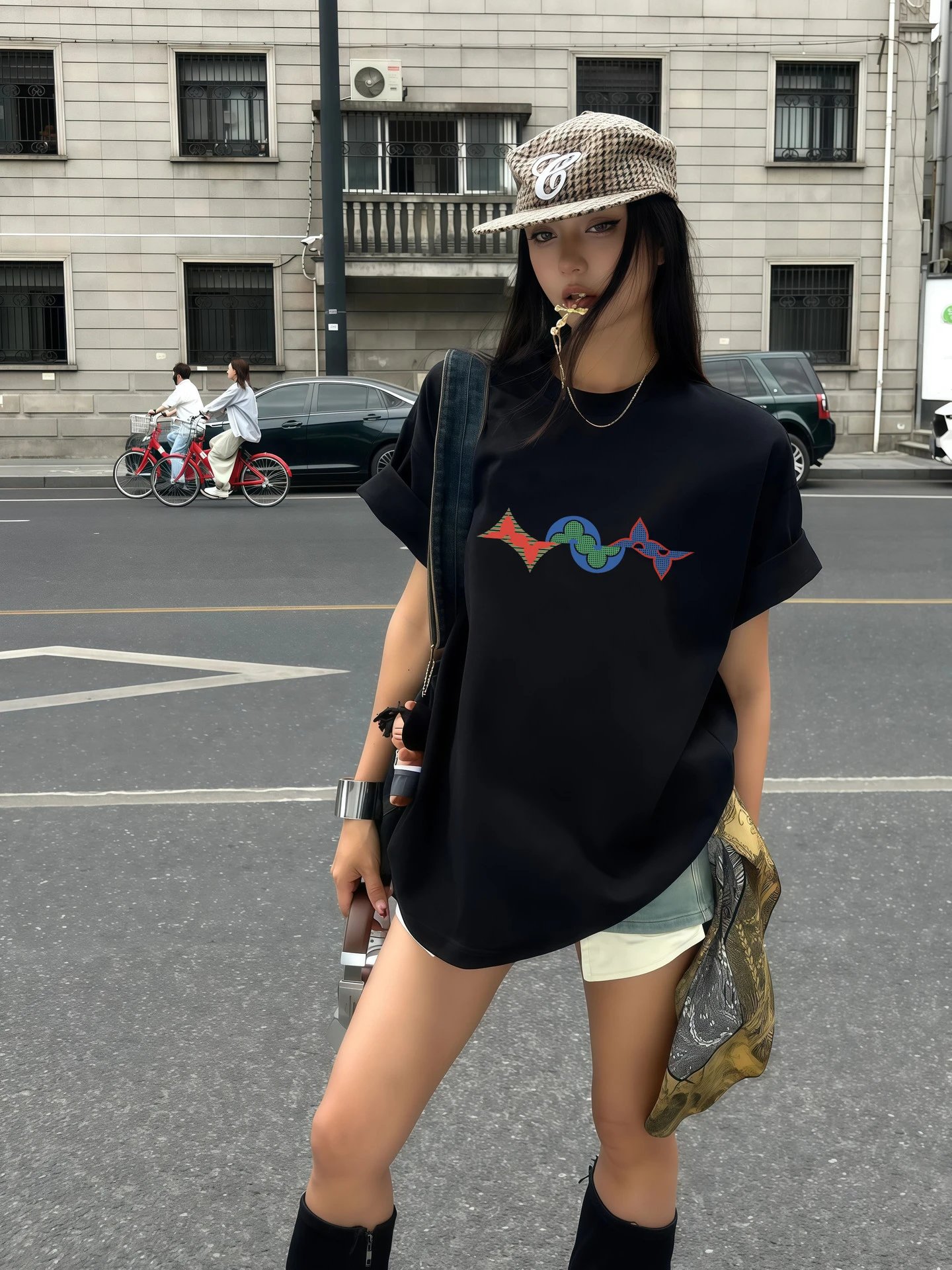 Louis Vuitton Monogram Motif T-Shirt White - 7