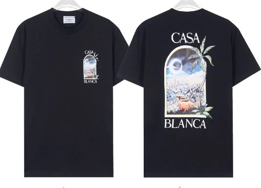 Casa Blanca Archway Graphic T-Shirt Black