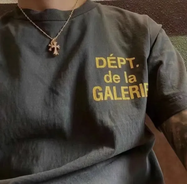 Gallery Dept. Dépt. de la Galerie Orange Print T-Shirt - 4