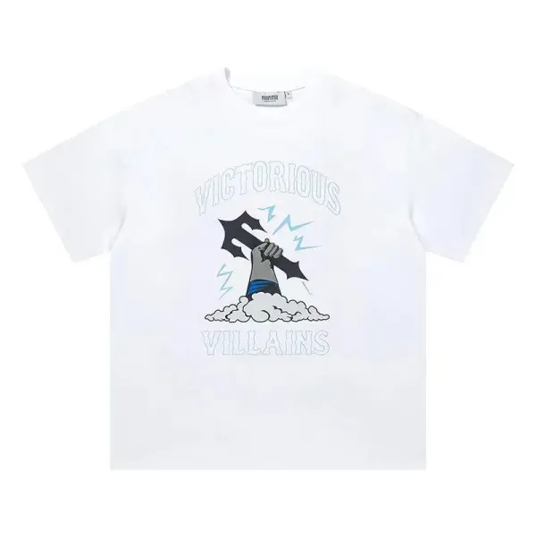 Trapstar Tra Star Blue Print White T-Shirt - 41