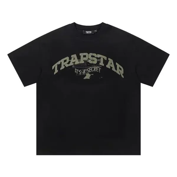 Trapstar Tra Star Blue Print White T-Shirt - 46
