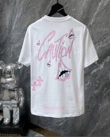 Chrome Hearts Multicolor Cross Flower Print T-Shirt - 32