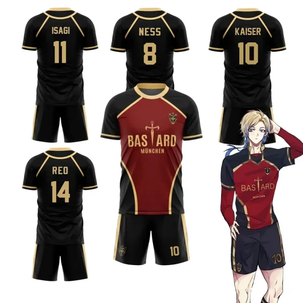 Design Black and Gold Panelled T-Shirt - 2