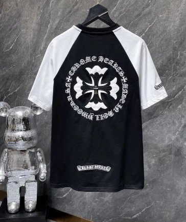 Chrome Hearts Multicolor Cross Flower Print T-Shirt - 45