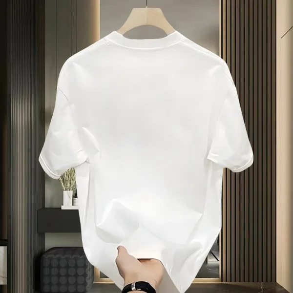 Design Minimalist Logo T-Shirt Black - 7