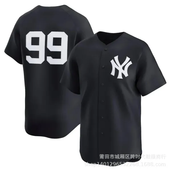 New York Yankees Cole #45 Gray Road Jersey - 4