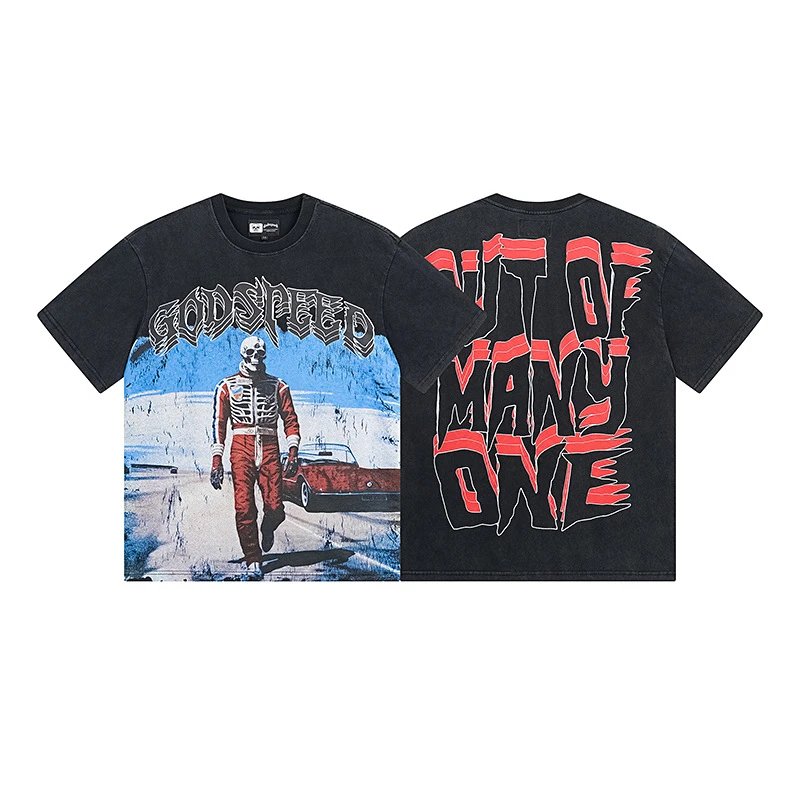 Godspeed Manifested In MMXIII Black Graphic T-Shirt - 13