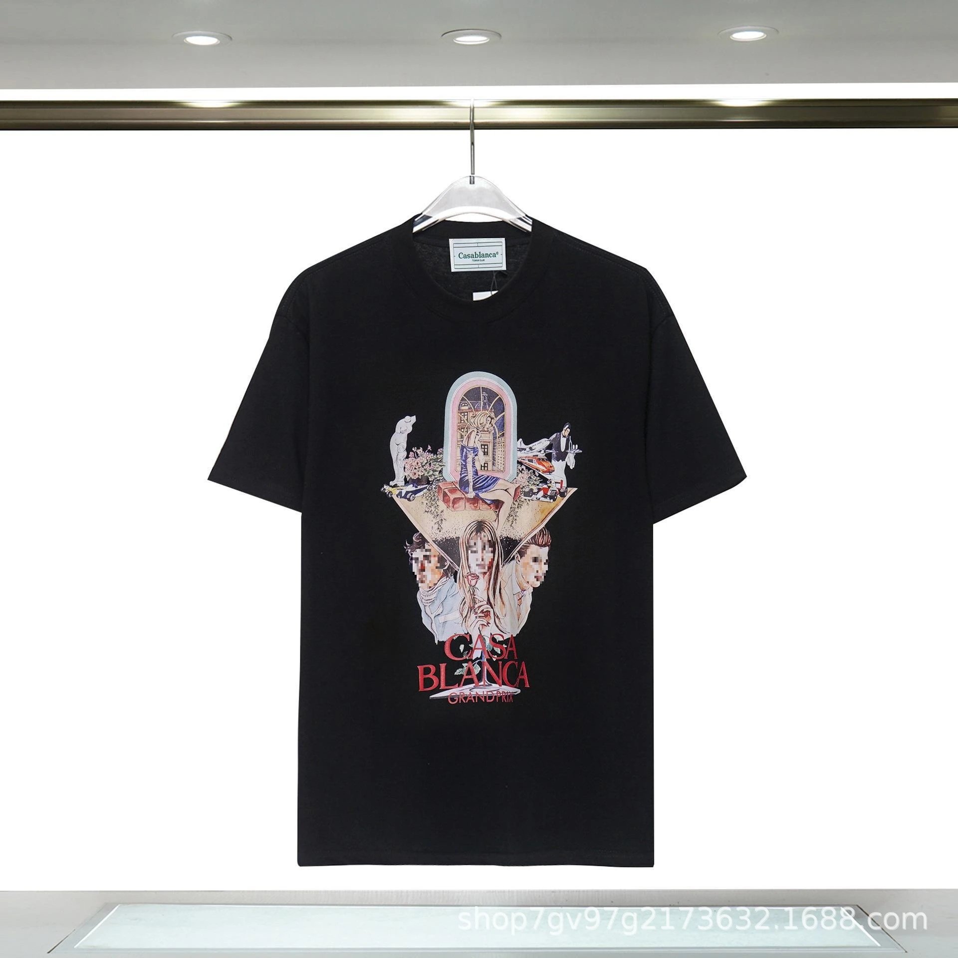 Casablanca Letter Logo T-Shirt photo 8