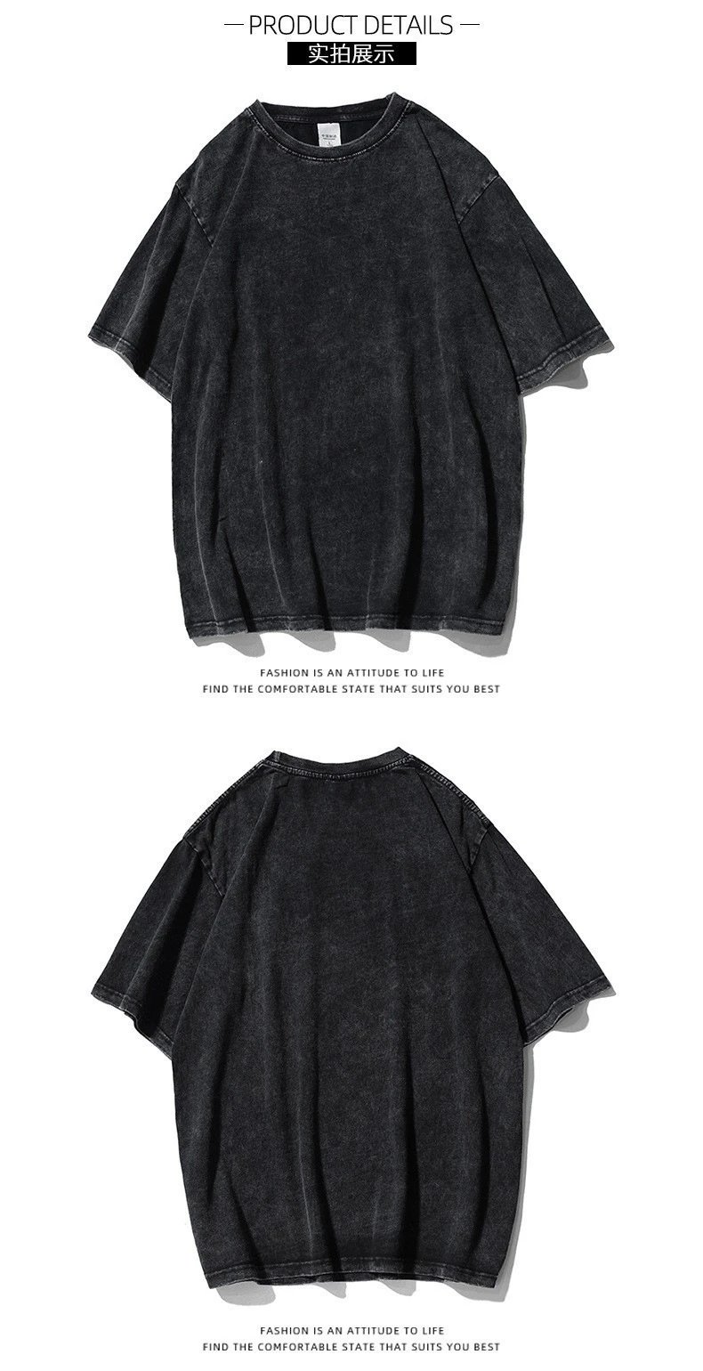 Design Dexter Graphic Washed Black T-Shirt - 9