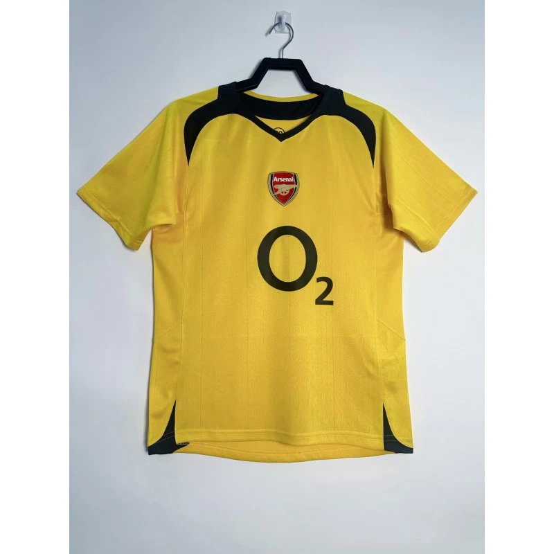 Arsenal FC Third Kit Yellow Black Jersey