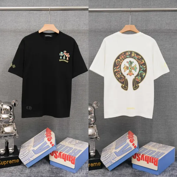 Chrome Hearts Cross Motif White T-Shirt - 34