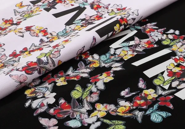 Amiri Butterfly Logo Print White T-Shirt - 11