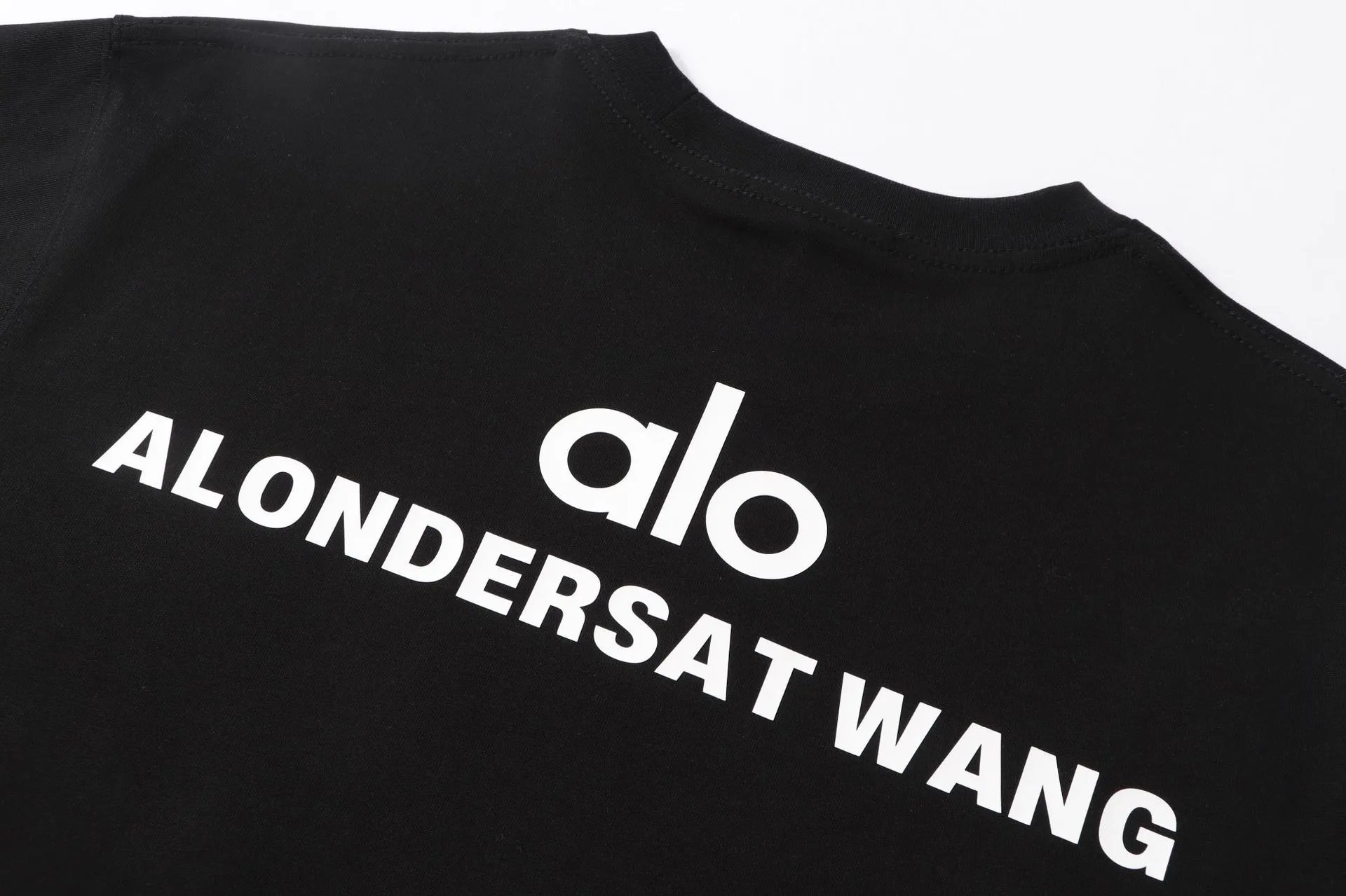 Alo Logo Graphic Black T-Shirt - 13