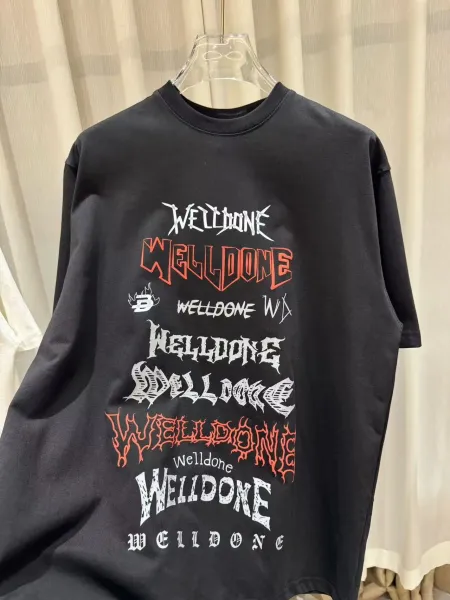 Design WE11DONE Class of 1586 Gray T-Shirt T-Shirts - 47