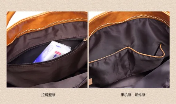 Design Patent Leather Hobo Bag Black Handbag - 41