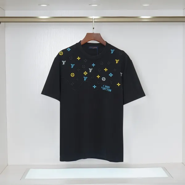 Gucci Crystal-Embellished Logo T-Shirt Red - 4