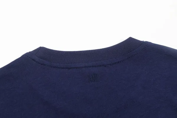 AMI Paris Classic Heart Logo Beige T-Shirt - 9