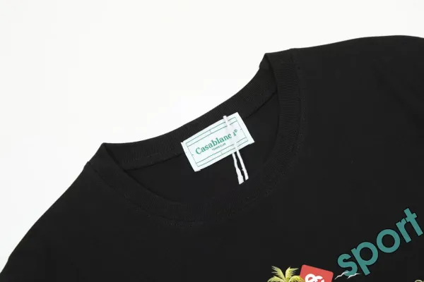 Casablanca Casa Airlines Graphic Oversized T-Shirt White - 8