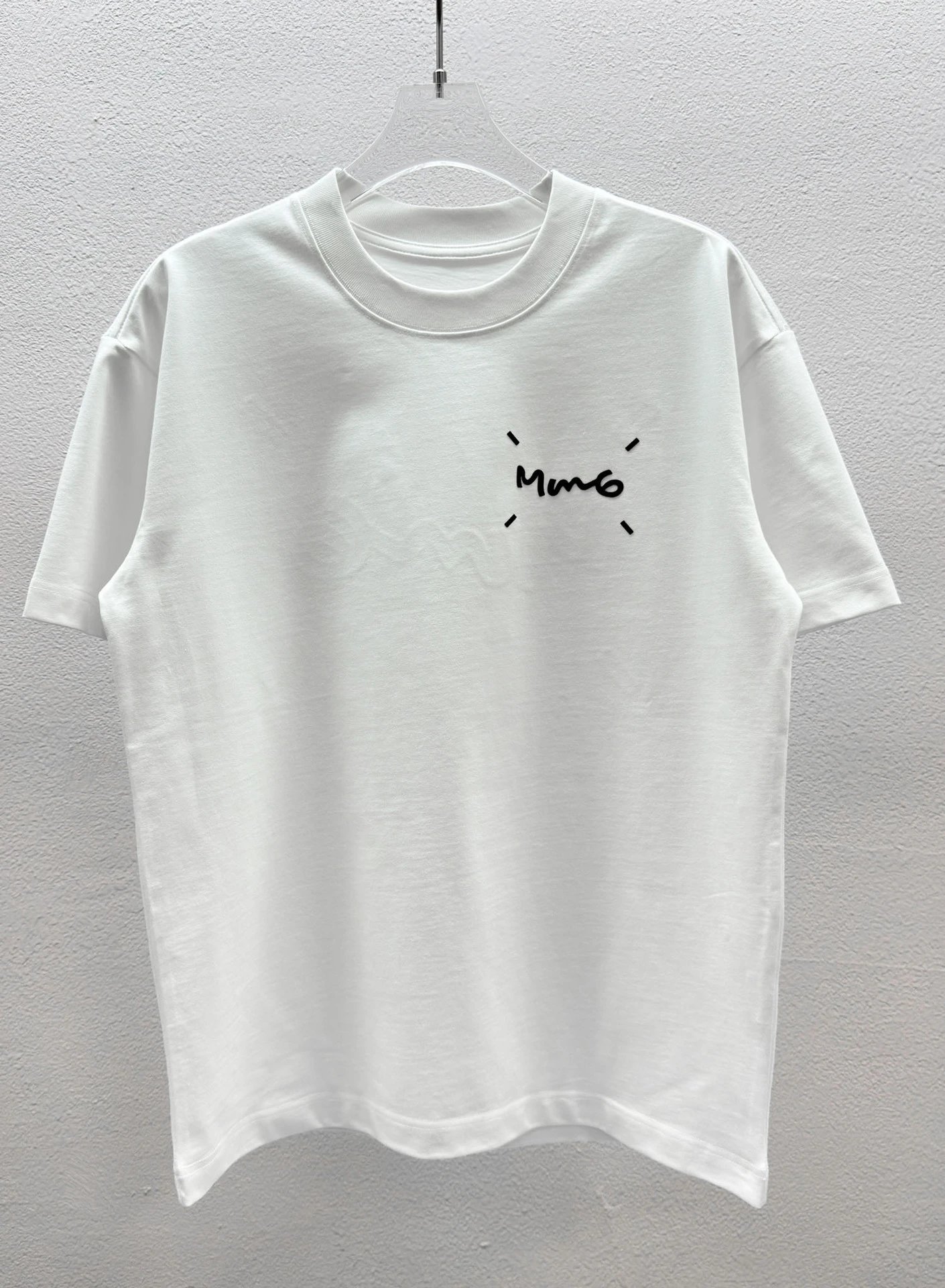 MM6 Maison Margiela Logo Graphic White T-Shirt