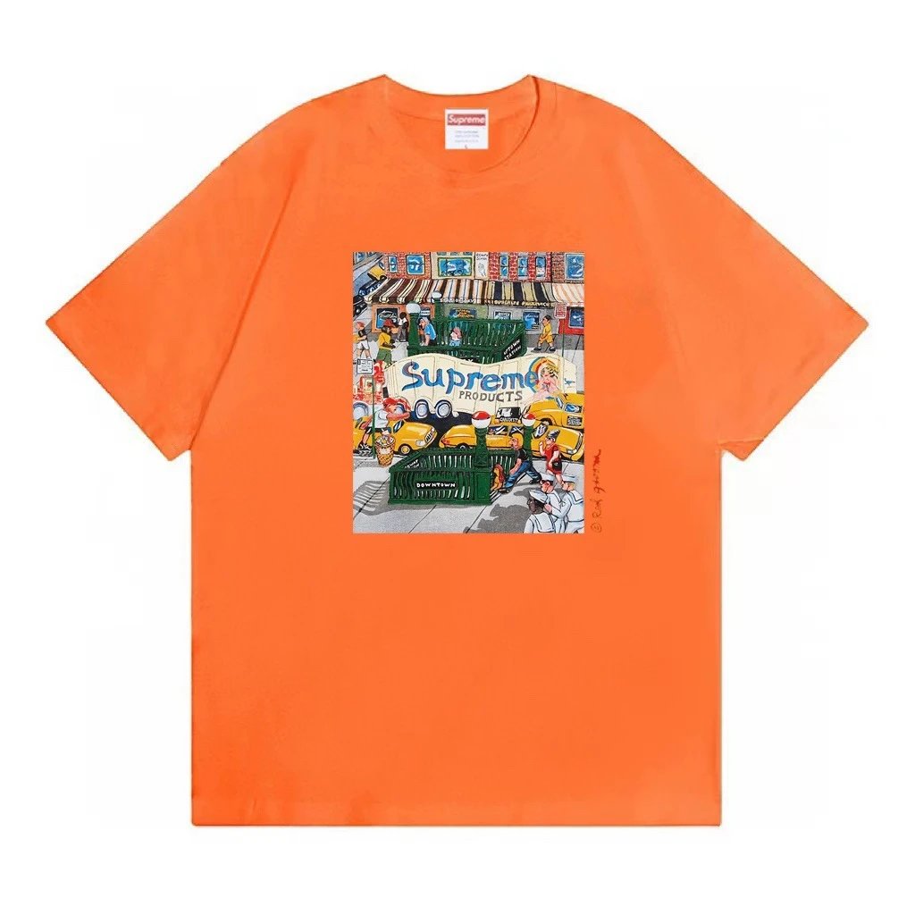 Supreme Bandana Box Logo T-Shirt Navy - 6