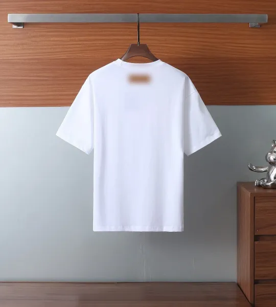 Louis Vuitton Blurred Logo T-Shirt White - 8