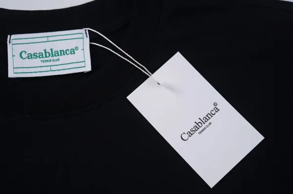 Casablanca Casa Blanca Graphic Print Black T-Shirt - 19