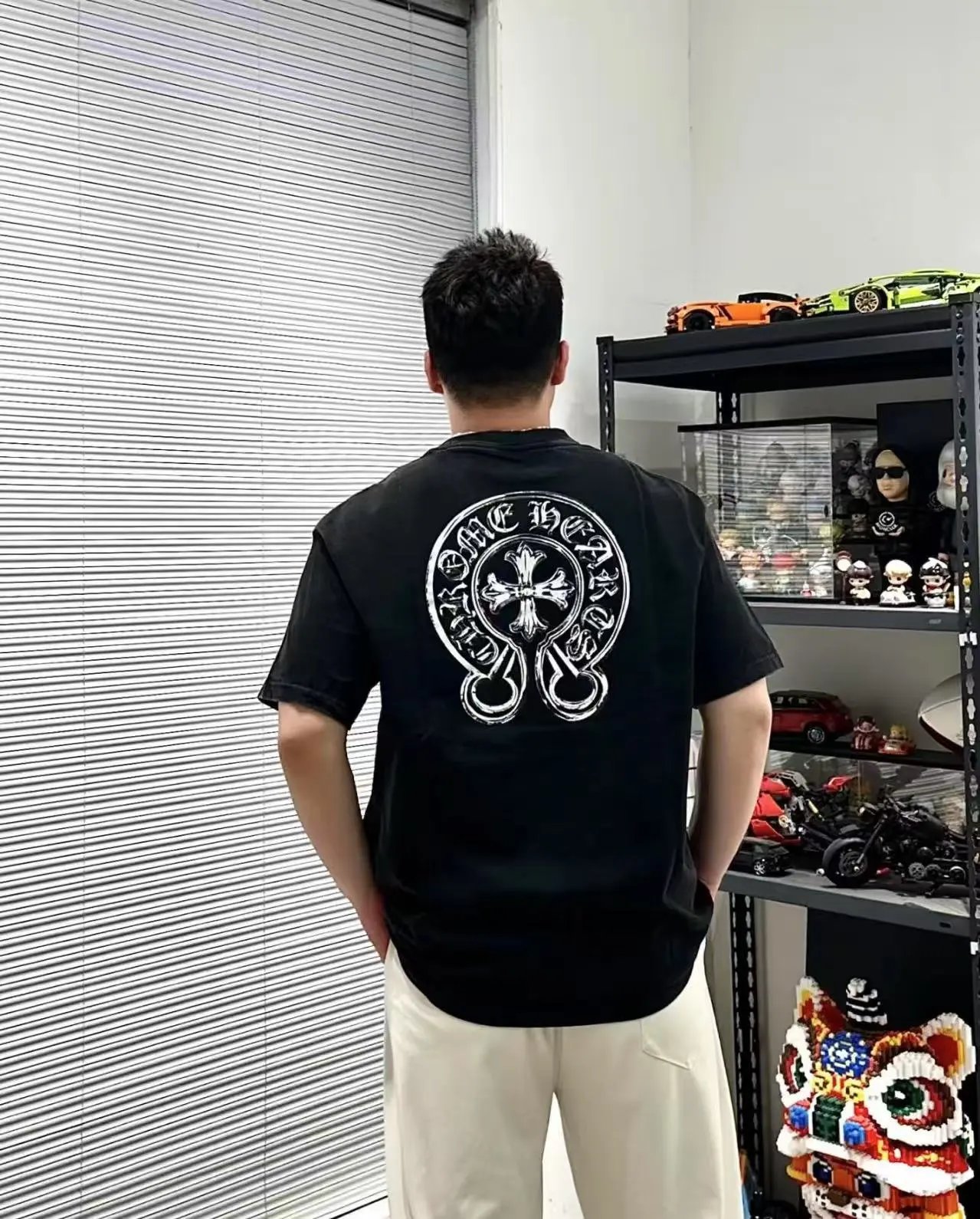 Chrome Hearts Cross Logo Black T-Shirt - 3