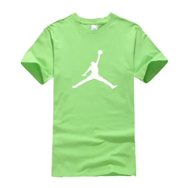 Air Jordan Jumpman Logo Lime Green T-Shirt - 1