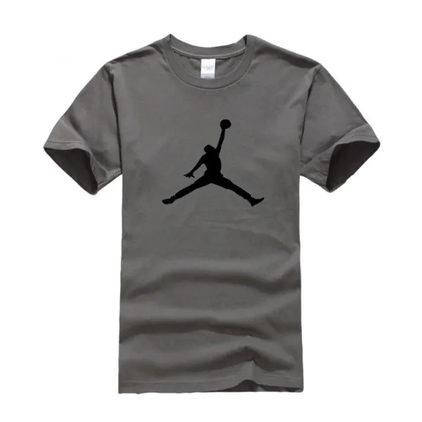 Air Jordan Jumpman Logo Gray T-Shirt - 1