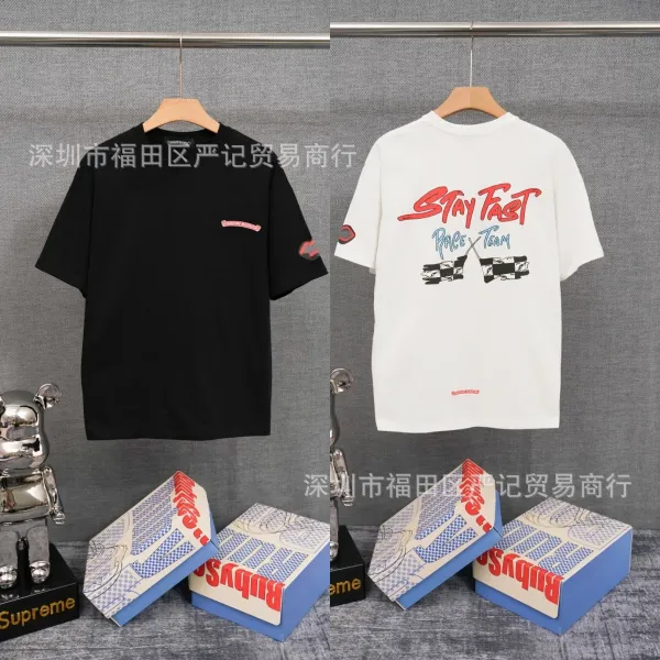 Chrome Hearts American Flag Graphic T-Shirt Black - 36