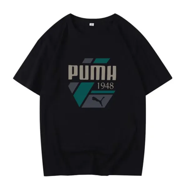 Puma 1948 Heritage Graphic T-Shirt Burgundy - 3