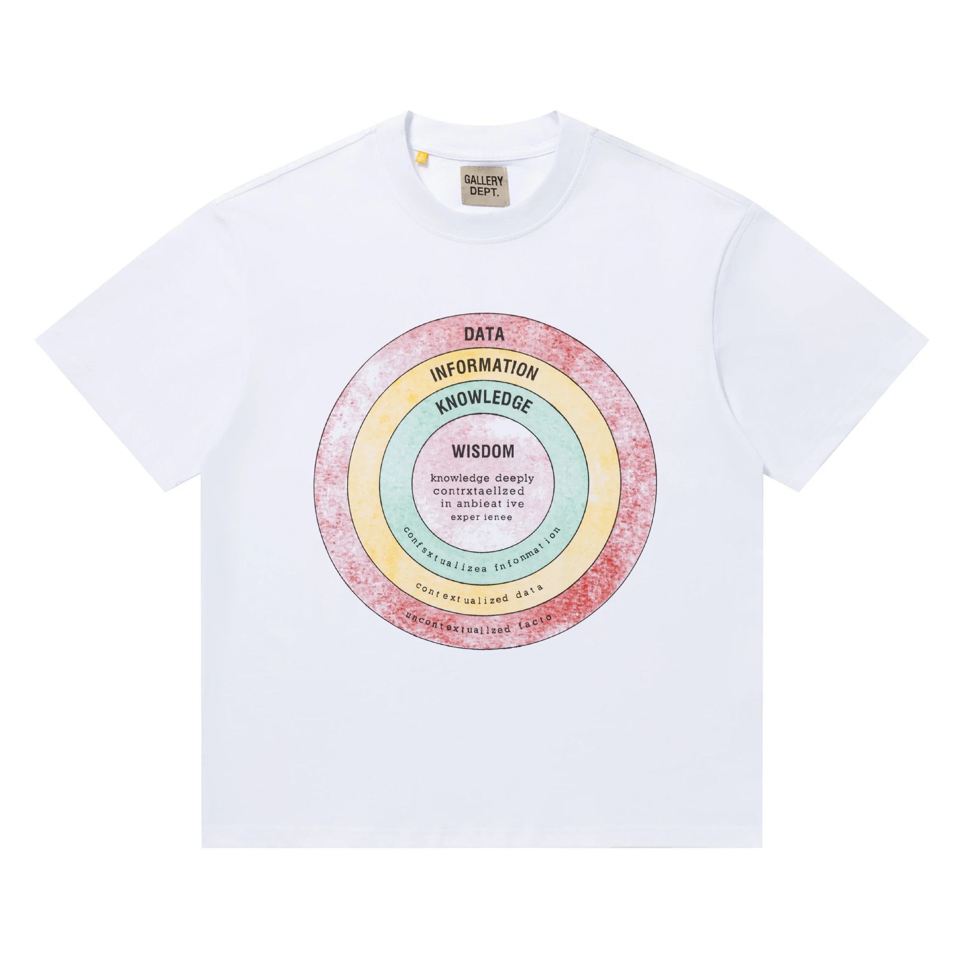 Gallery Dept. Data to Wisdom Graphic T-Shirt Black - 8