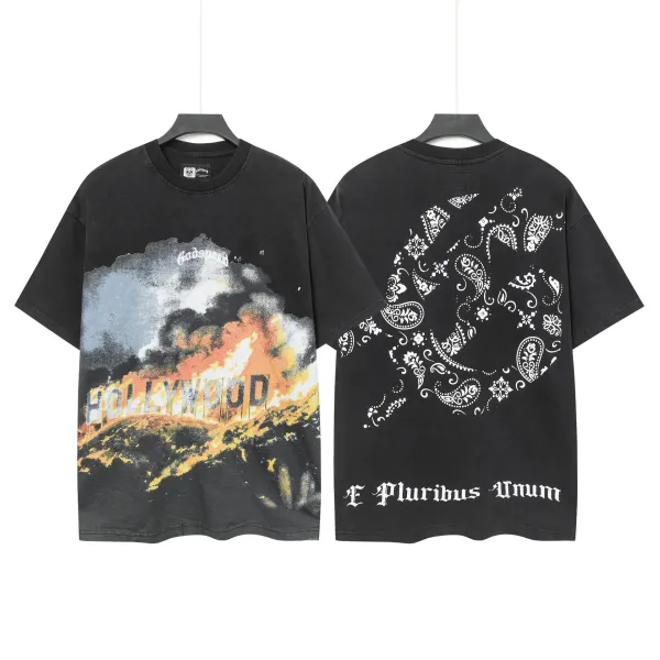 Godspeed Out Of Many One Skeleton Basketball T-Shirt Black - 12