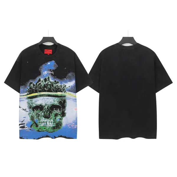 Godspeed Skeleton Graphic Black T-Shirt - 9