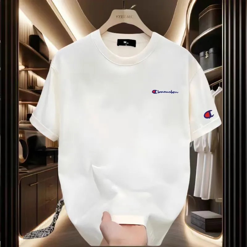 [Clearance Zone] Outlet Premium Heavyweight American Style T-Shirt Loose Summer Crew Neck Top