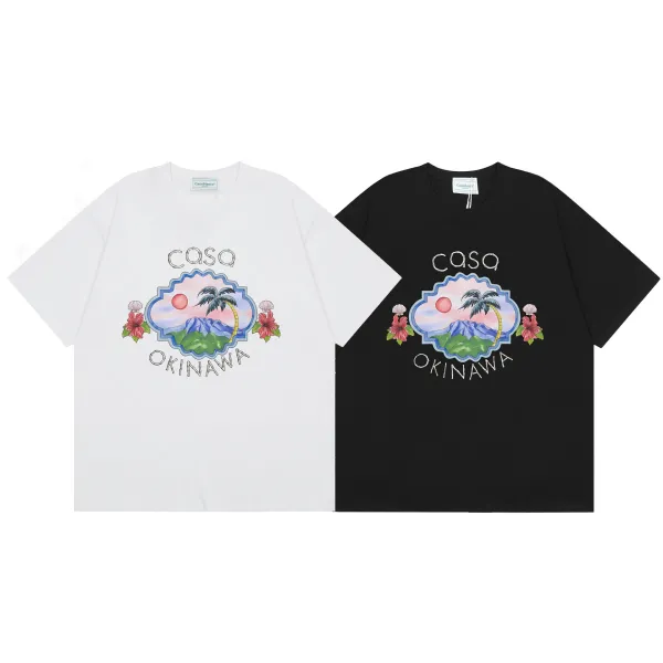 Casablanca Casa Airlines Graphic Oversized T-Shirt White - 4