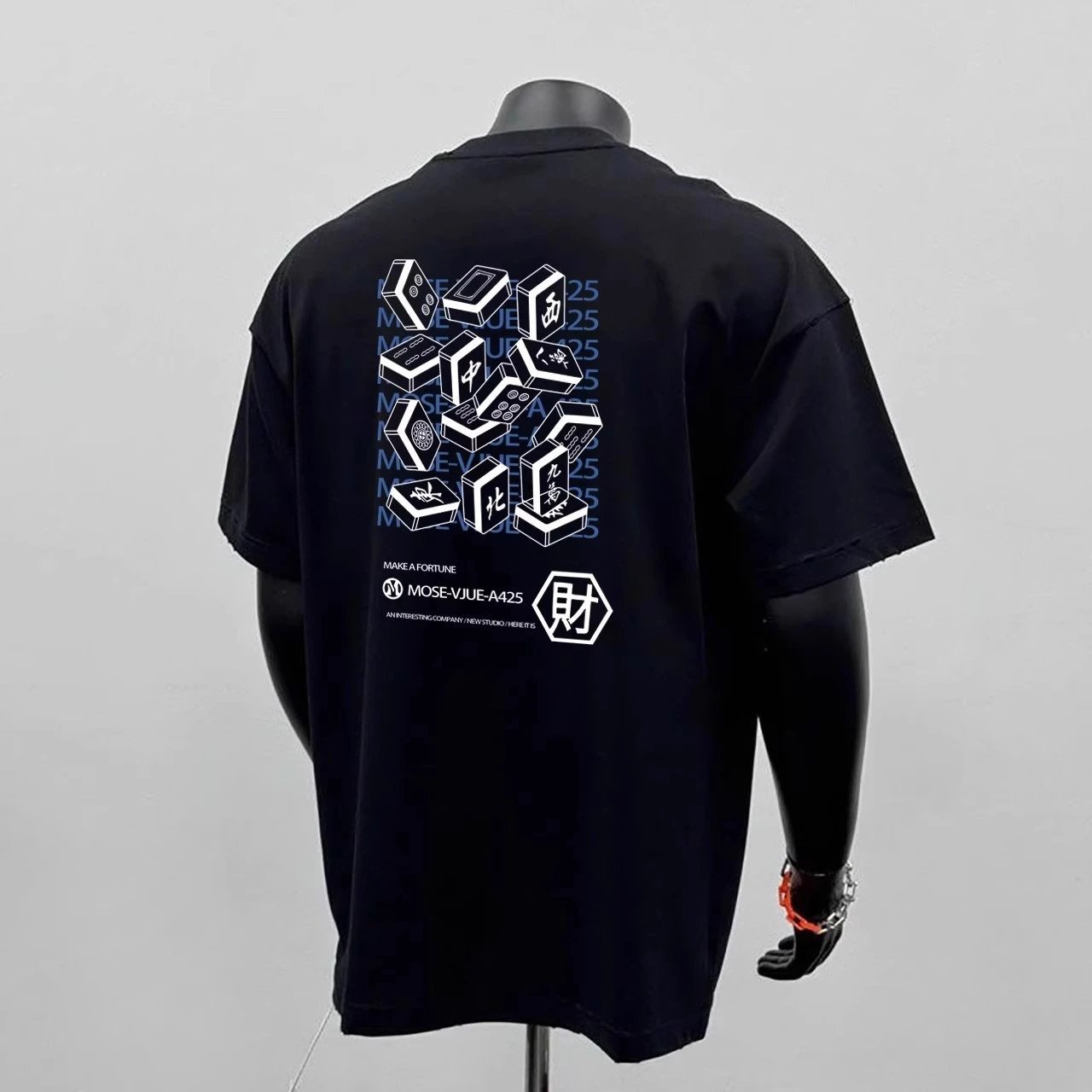 黑色【180克精梳棉】