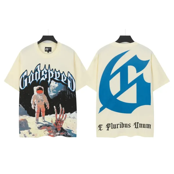 Godspeed Skeleton Graphic Black T-Shirt - 17