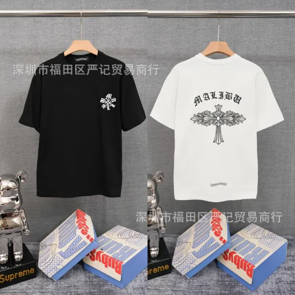 Chrome Hearts Cross Motif White T-Shirt - 42