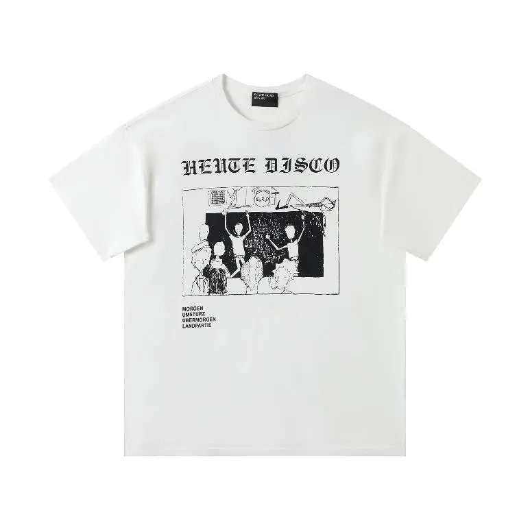 Design Erdem x Lo-fi Burn Graphic Print White T-Shirt T-Shirts - 6