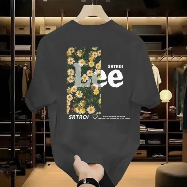 Lee SRTBOI Graphic Print White T-Shirt - 6