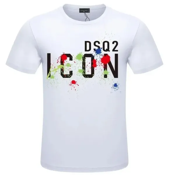 Dsquared2 Icon Graphic Print Black T-Shirt - 3