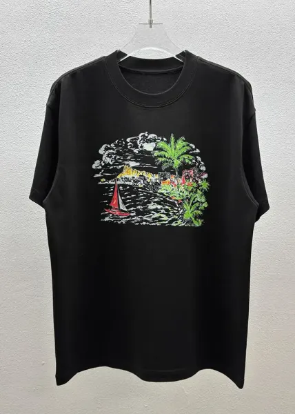 Alexander Wang Logo Neck T-Shirt White T-Shirt - 30