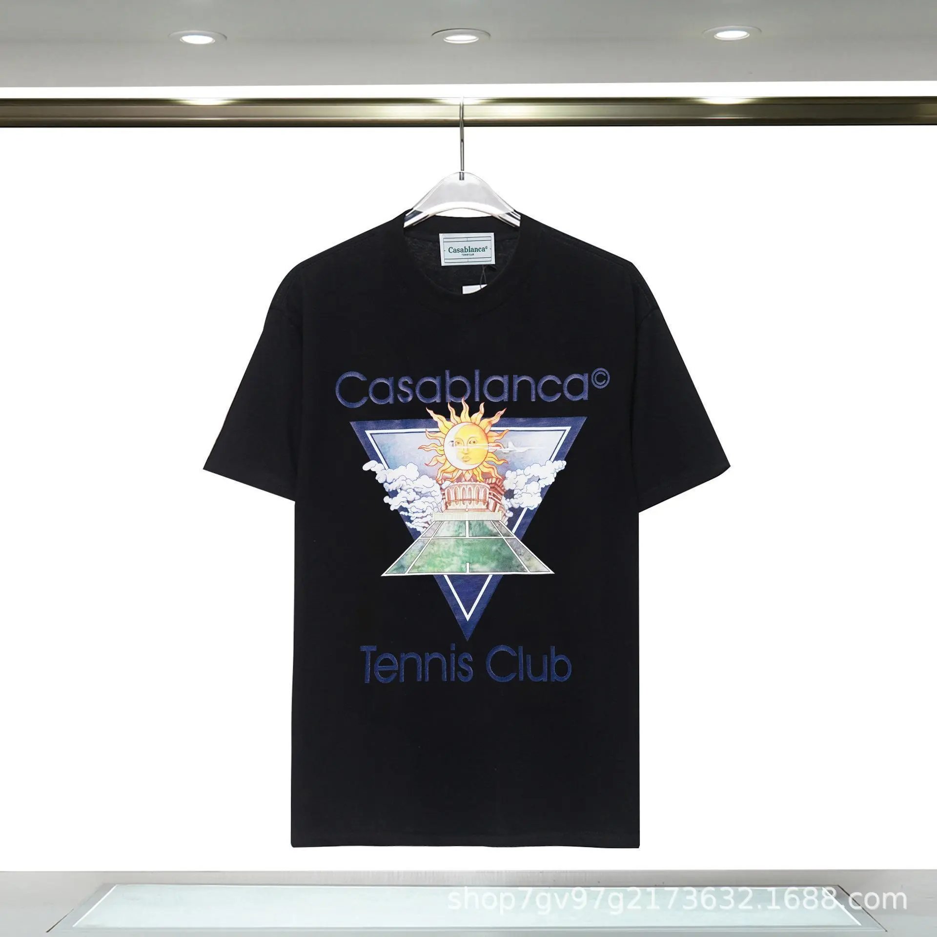 Casablanca Letter Logo T-Shirt photo 4