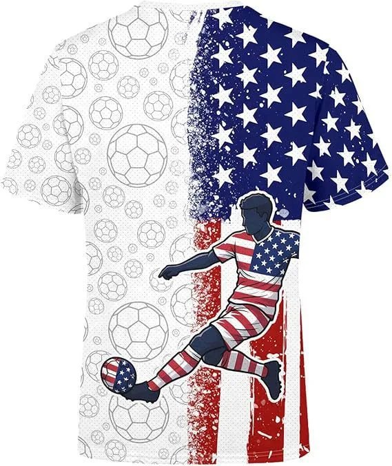 Design Canada National Team Soccer Fan T-Shirt Red White T-Shirts - 8