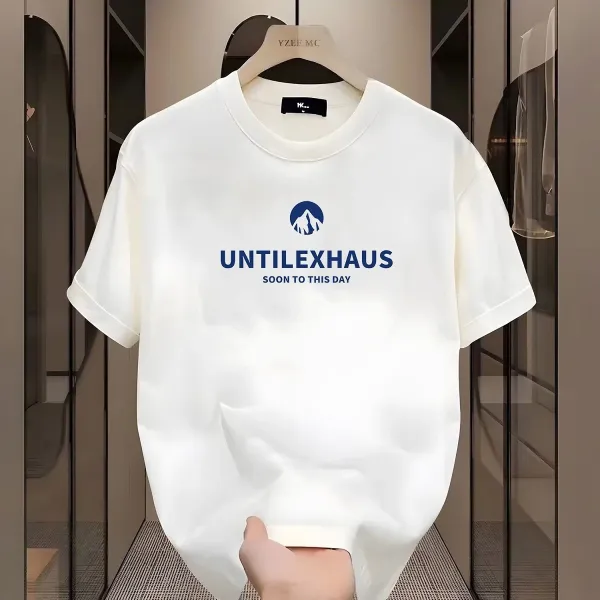 Design UNTILEXHAUS Soon To This Day Graphic T-Shirt White T-Shirts - 3
